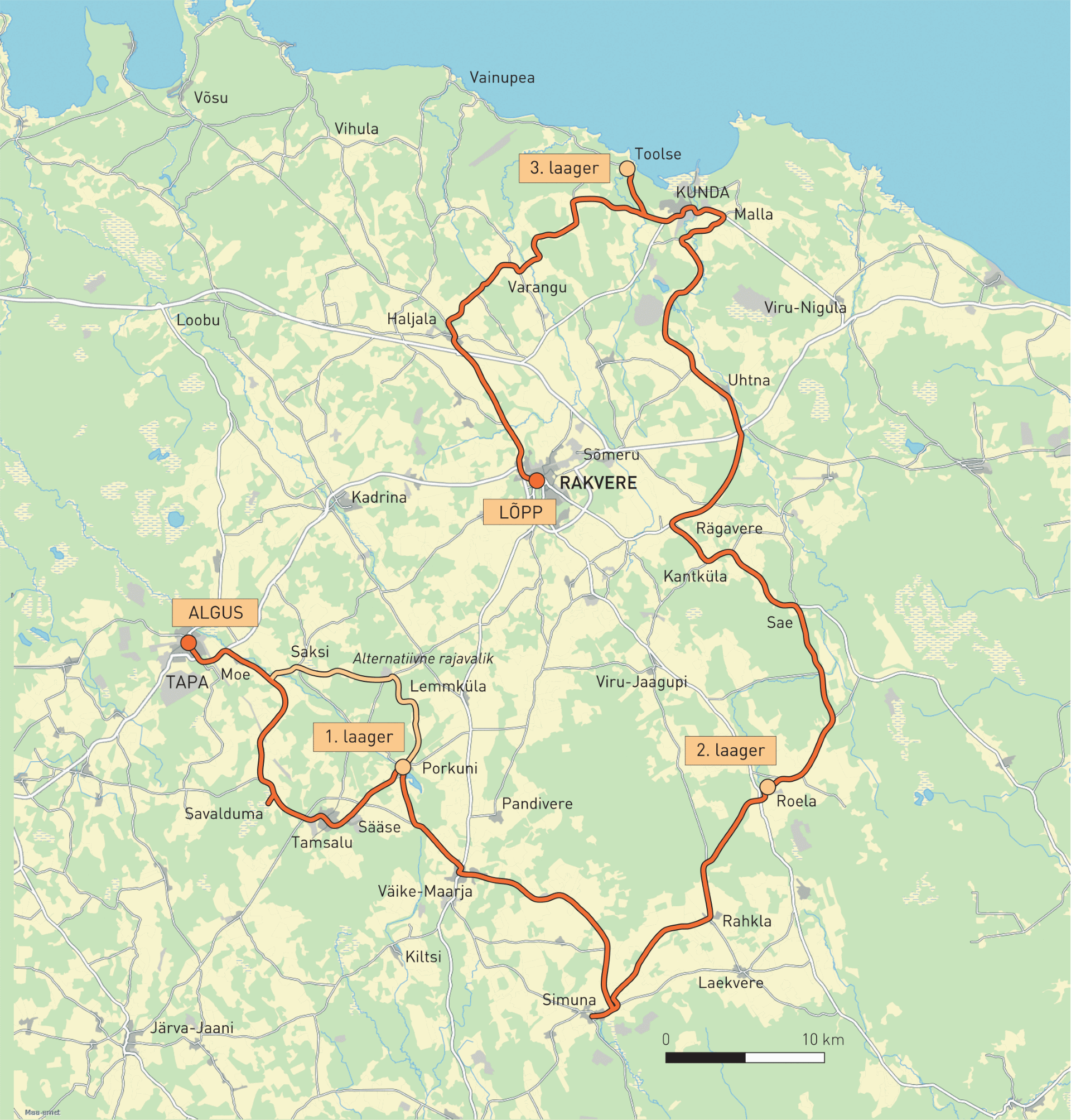 Esimese roheliste rattaretke