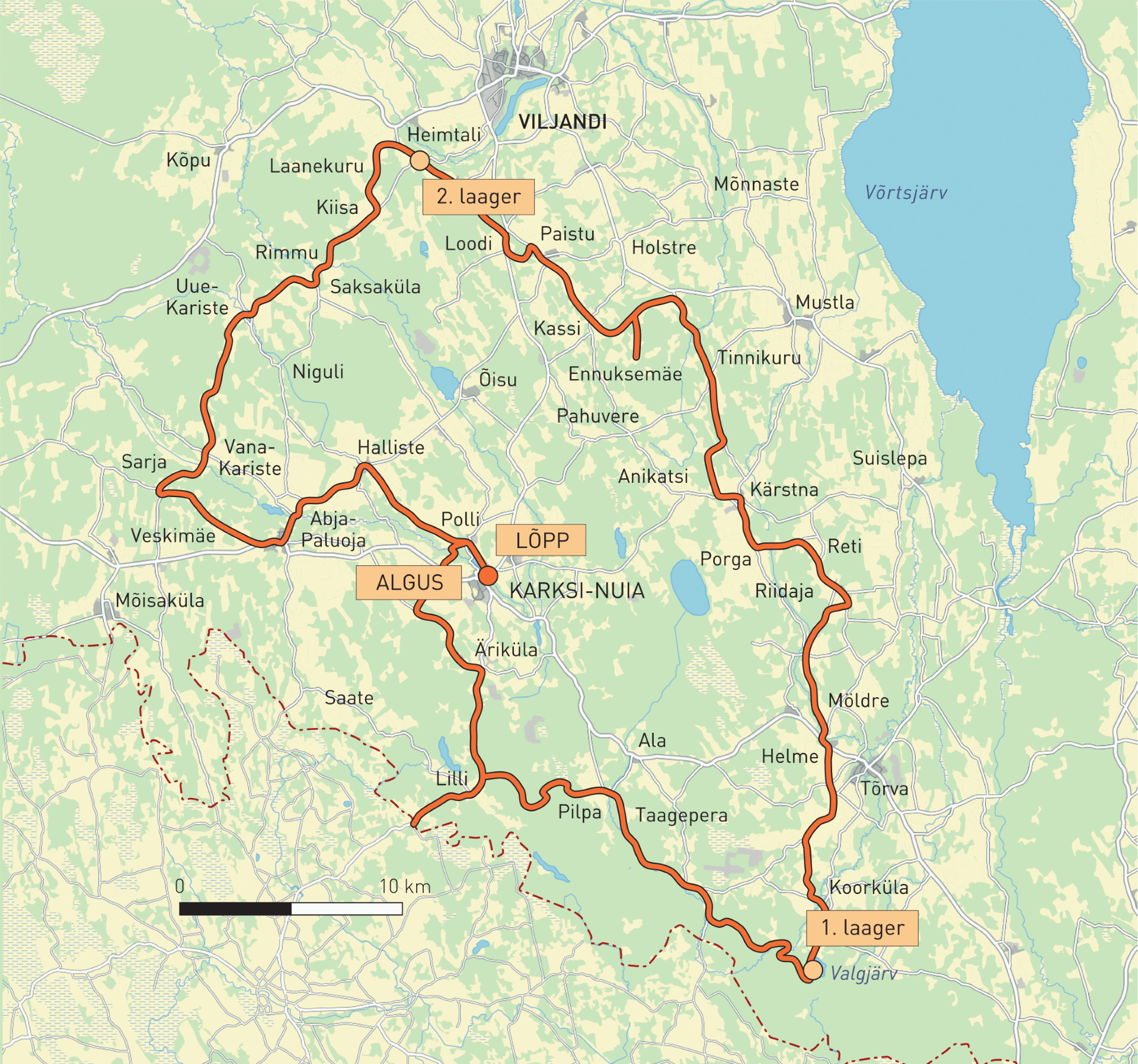 Kahekümne kolmanda roheliste rattaretke