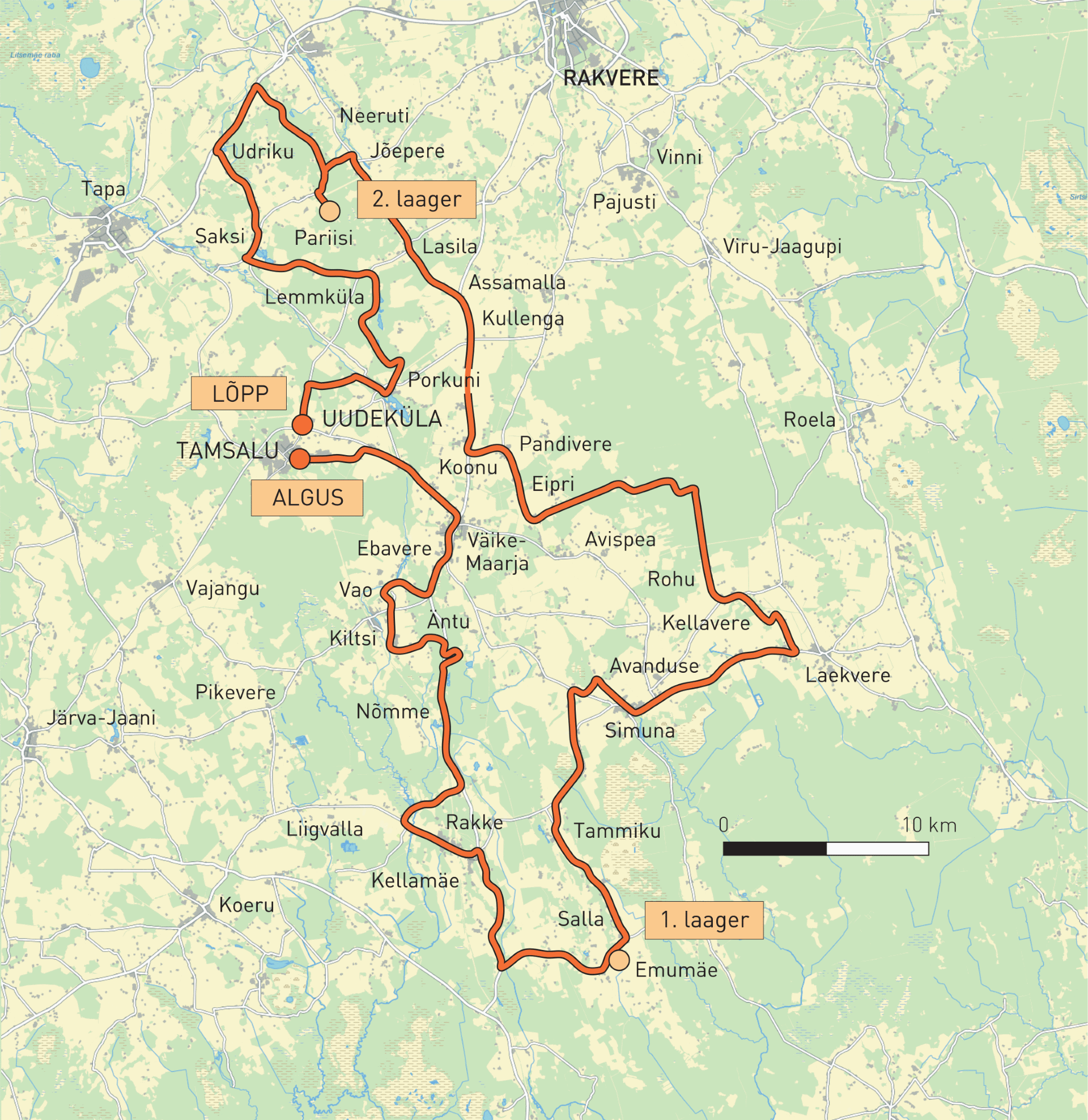 Kahekümne neljanda roheliste rattaretke