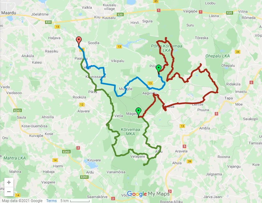 Kahekümne üheksanda roheliste rattaretke